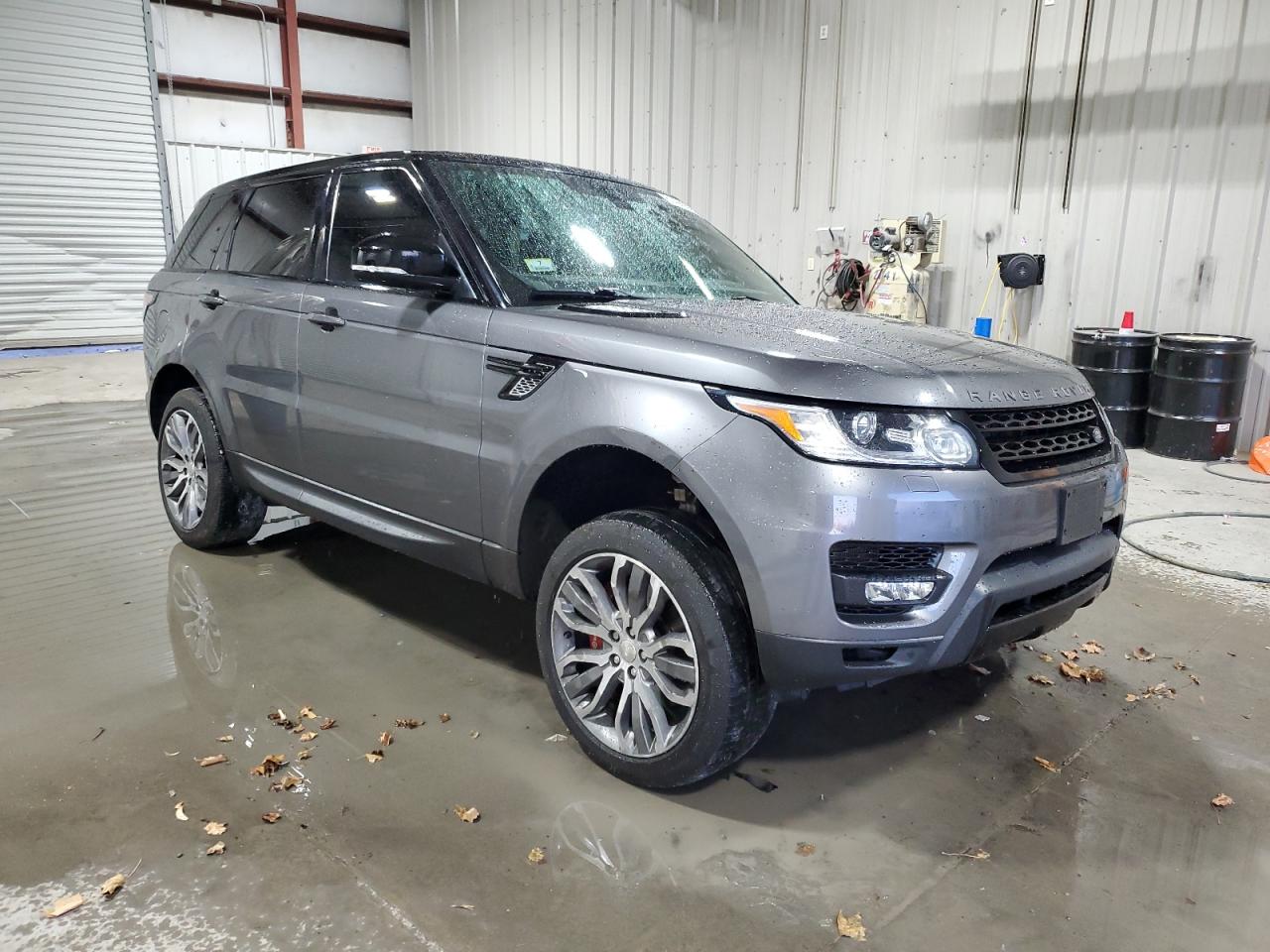 2014 Land Rover Range Rover VIN SALWR2TF4EA345053 Copart auction photo, side damage thumbnail 4