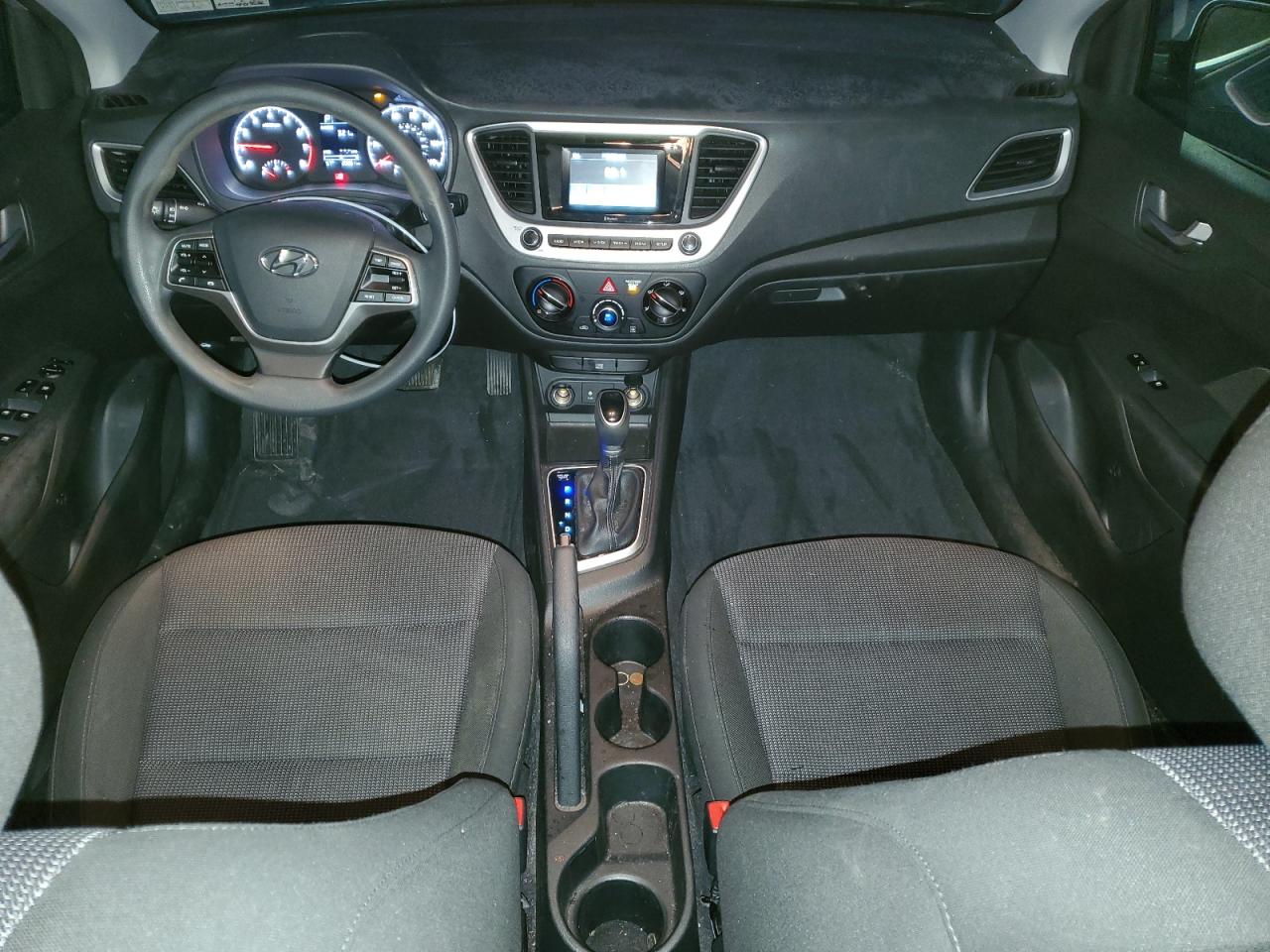 2022 Hyundai Accent VIN 3KPC24A63NE174046 Copart auction photo, rear end damage thumbnail 8