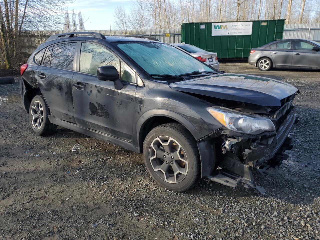 2014 Subaru XV VIN JF2GPAKC9EH316949 Copart auction photo, front end / undercarriage damage thumbnail 4