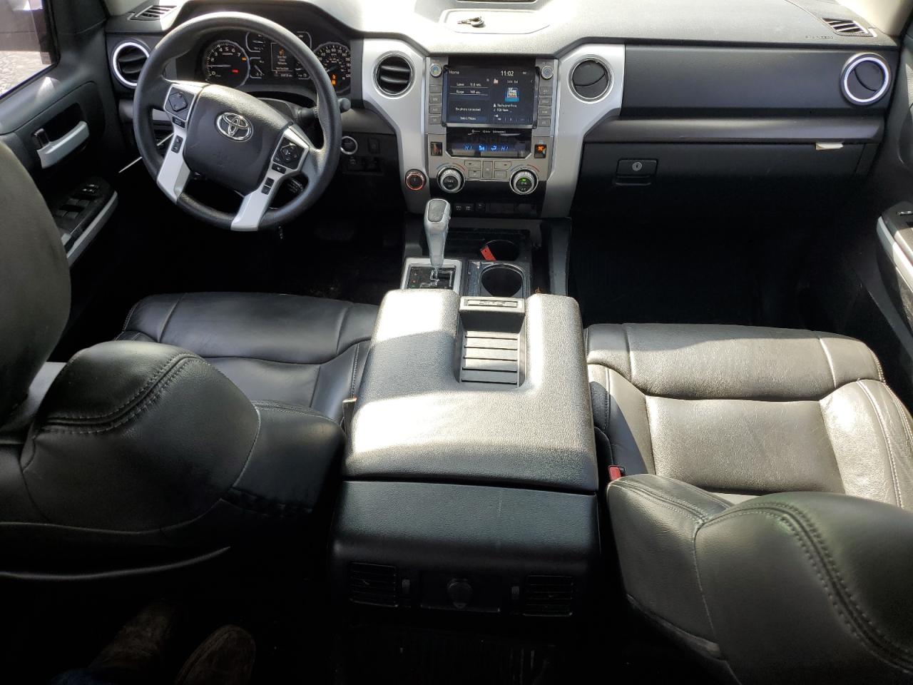 2021 Toyota Tundra VIN 5TFDY5F18MX958985 Copart auction photo, front end / mechanical damage thumbnail 8