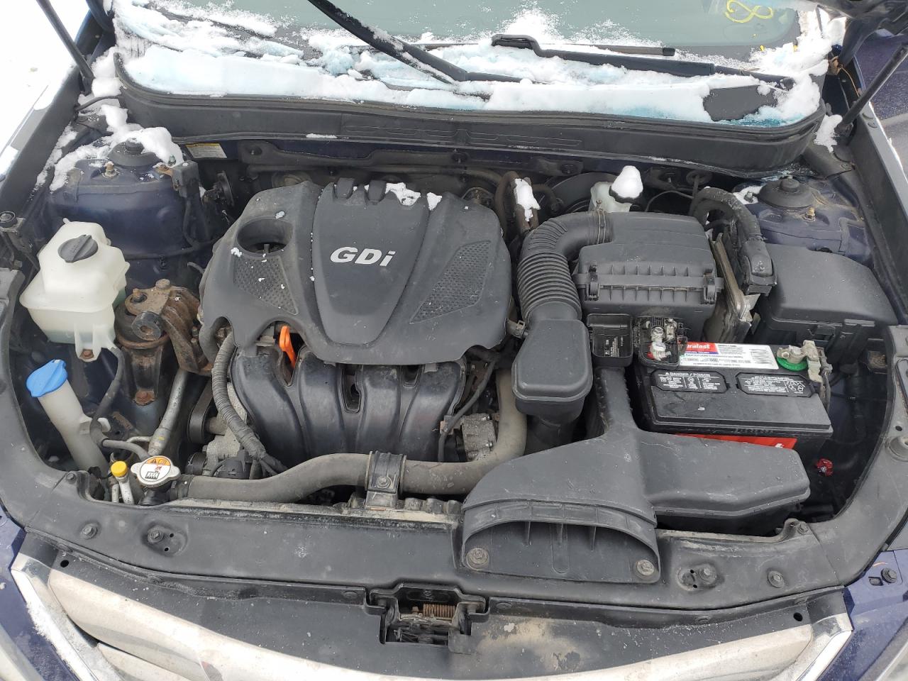2013 Hyundai Sonata VIN 5NPEC4AC2DH806864 Copart auction photo, all over damage thumbnail 11