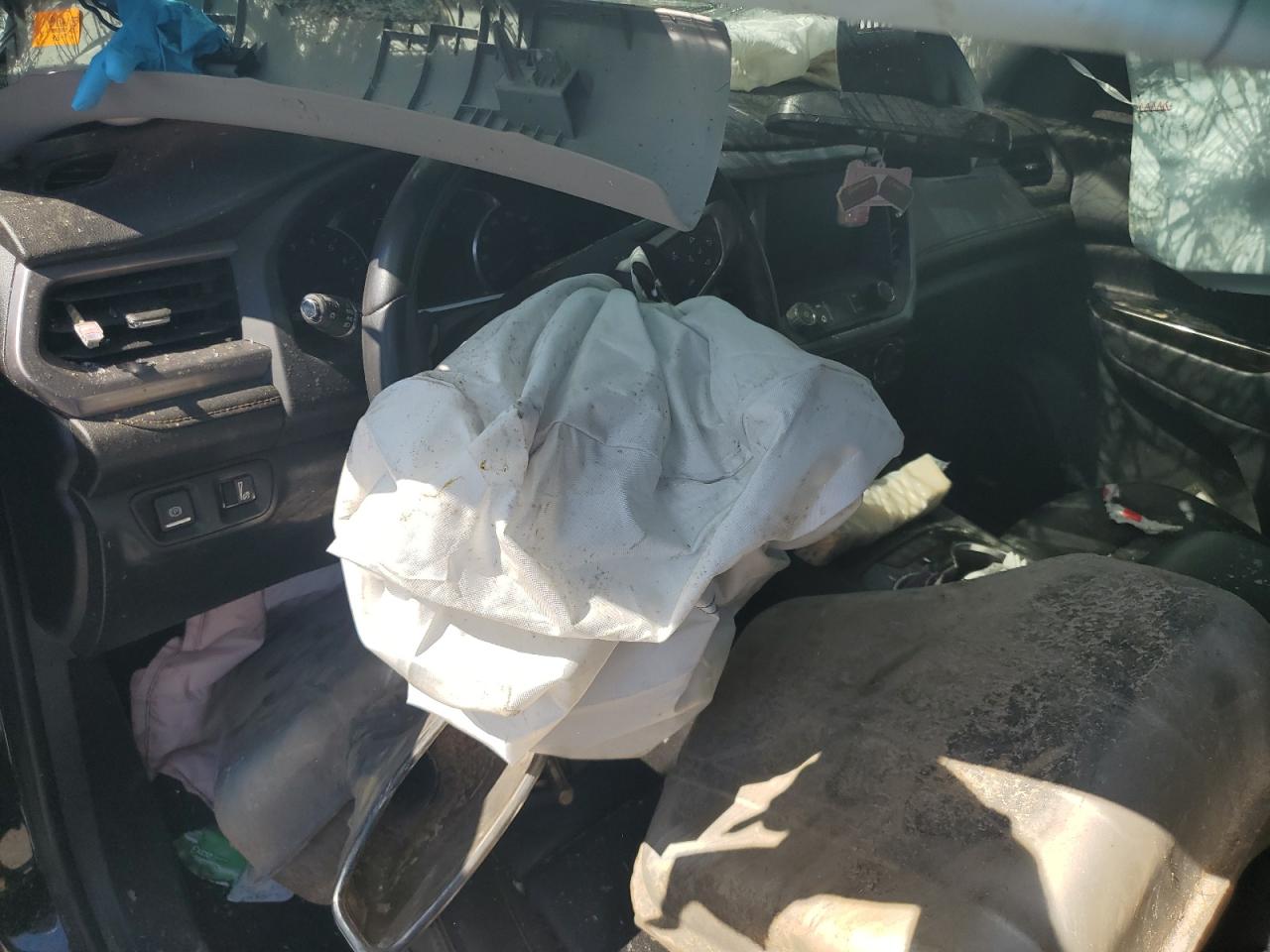 2021 GMC Acadia VIN 1GKKNLLS5MZ163922 Copart auction photo, all over damage thumbnail 8