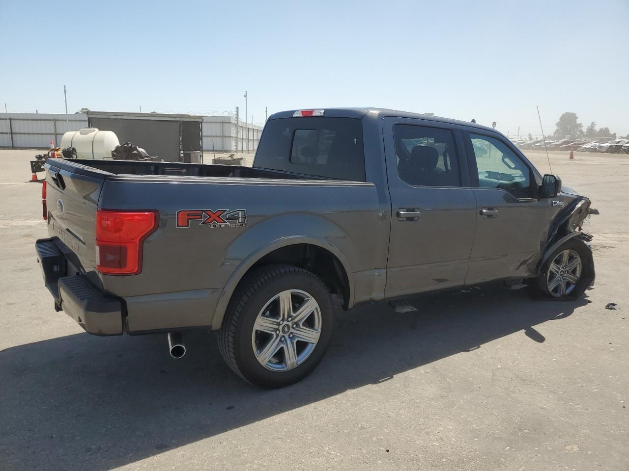 2018 Ford F-150 VIN 1FTEW1E53JKE07850 Copart auction photo, front end / side damage thumbnail 3