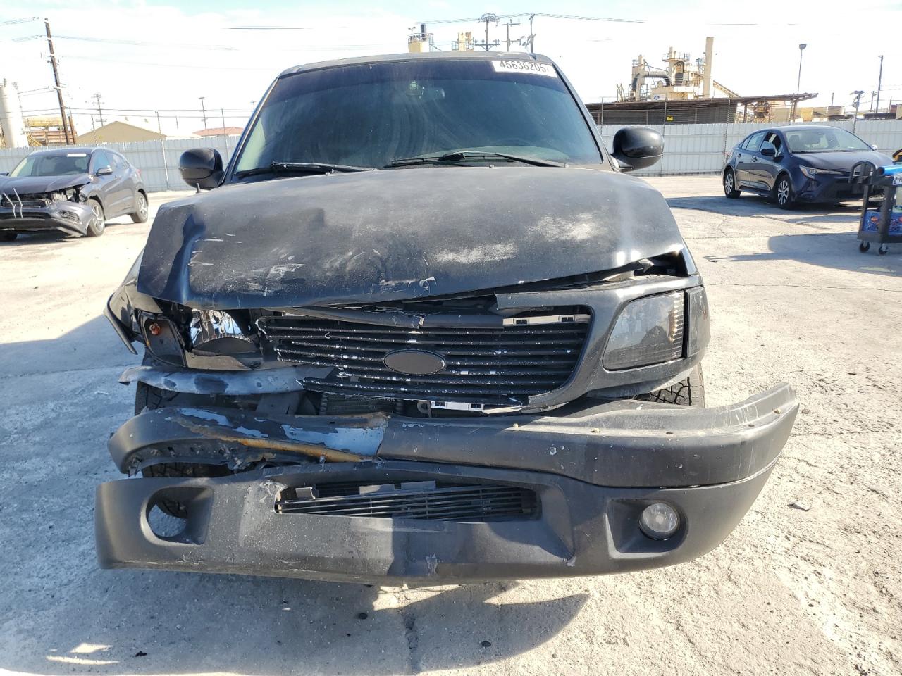 2003 Ford F-150 VIN 1FTRW07333KC91740 Copart auction photo, front end damage thumbnail 5
