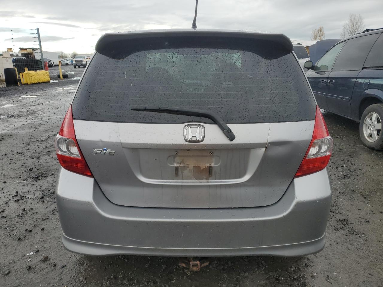 2008 Honda Fit VIN JHMGD37678S052755 Copart auction photo, front end damage thumbnail 6