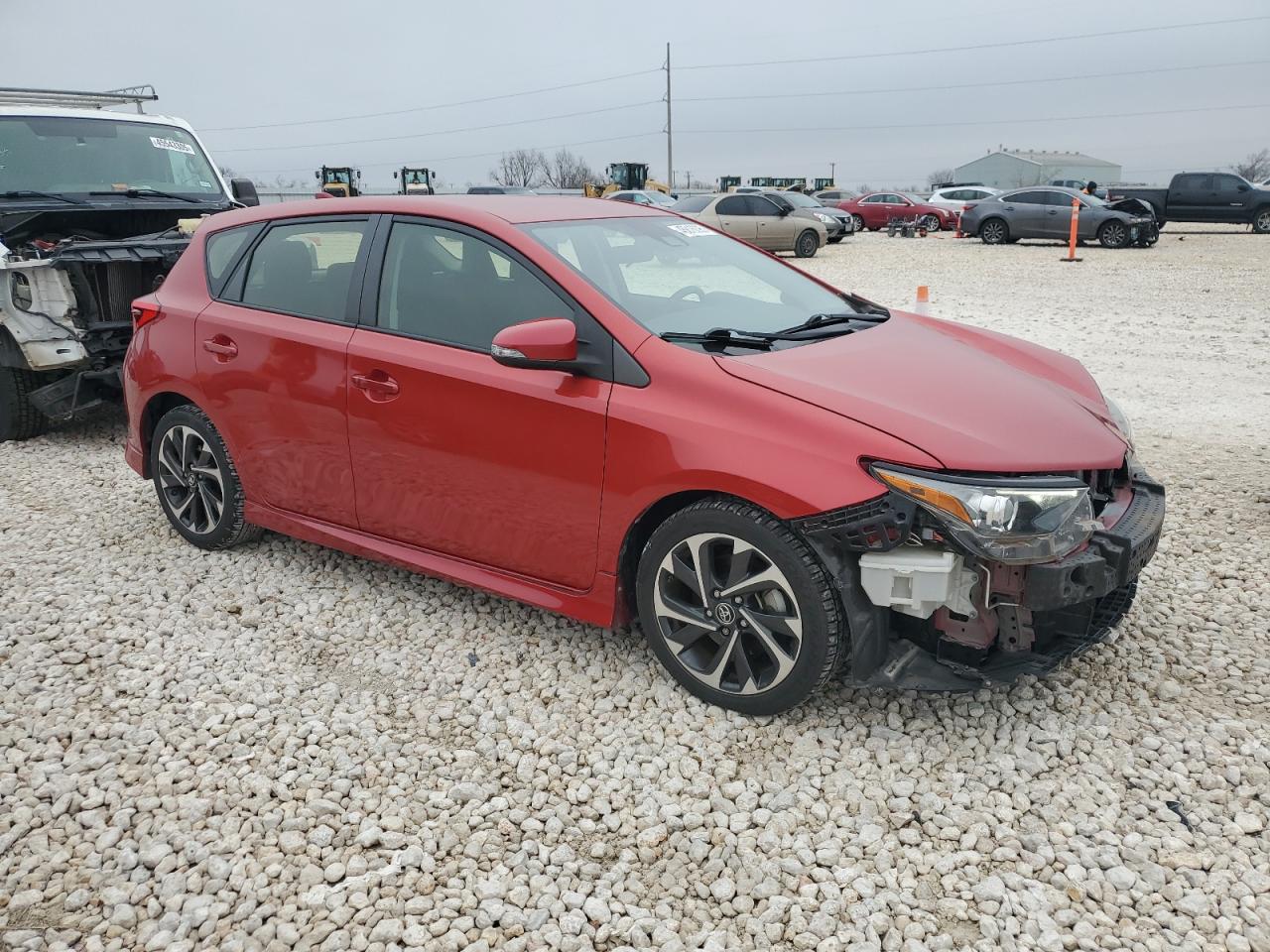 2018 Toyota Corolla VIN JTNKARJE0JJ566171 Copart auction photo, front end damage thumbnail 4