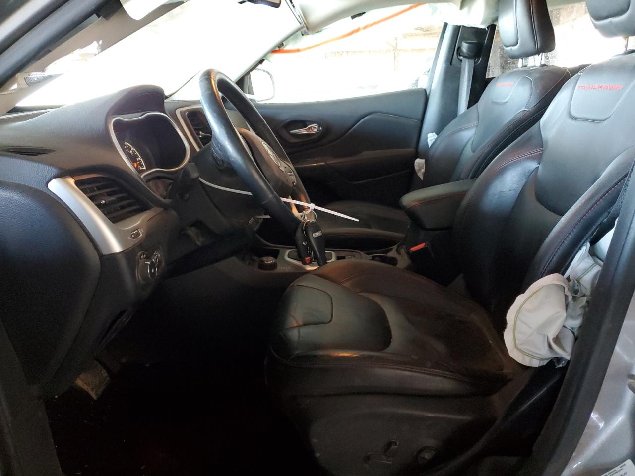 2014 Jeep Cherokee VIN 1C4PJMBS4EW129400 Copart auction photo, front end damage thumbnail 7