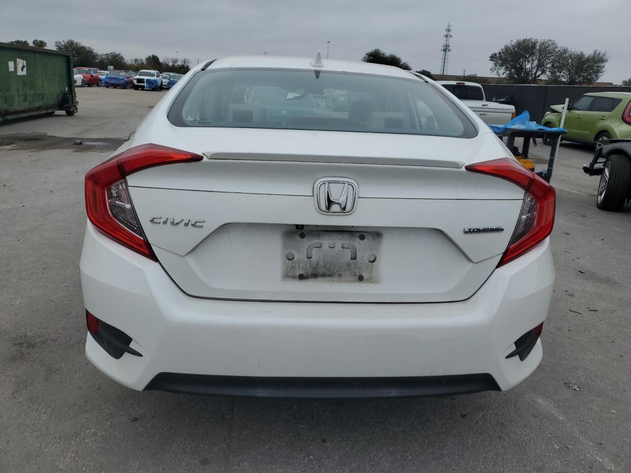 2016 Honda Civic VIN 19XFC1F94GE002980 Copart auction photo, all over damage thumbnail 6