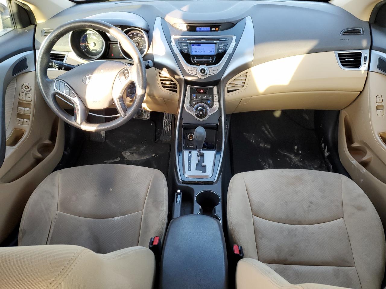 2013 Hyundai Elantra VIN KMHDH4AE6DU490899 Copart auction photo, front end / minor dent/scratches damage thumbnail 8