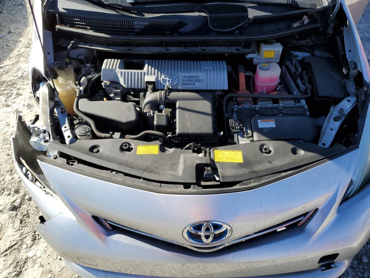2013 Toyota Prius VIN JTDZN3EU0D3264846 Copart auction photo, front end damage thumbnail 11