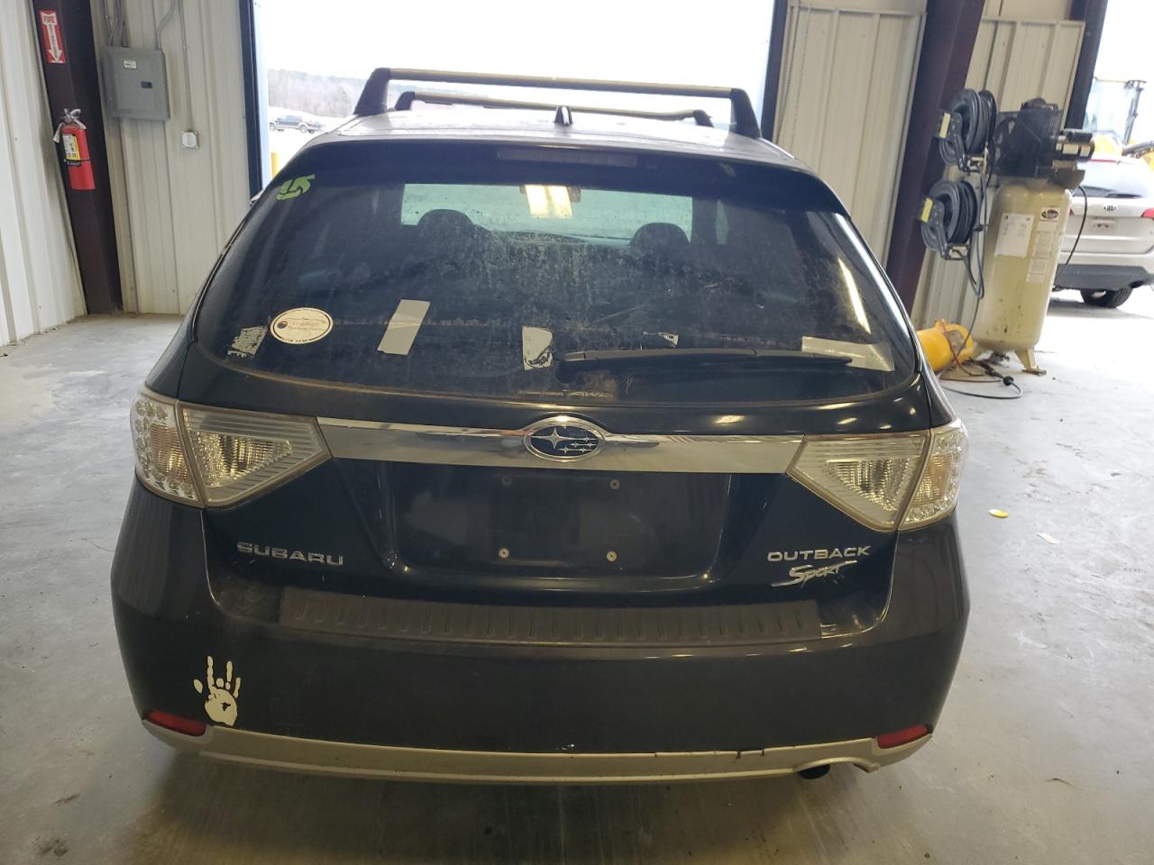 2009 Subaru Impreza VIN JF1GH63699H808121 Copart auction photo, side damage thumbnail 6
