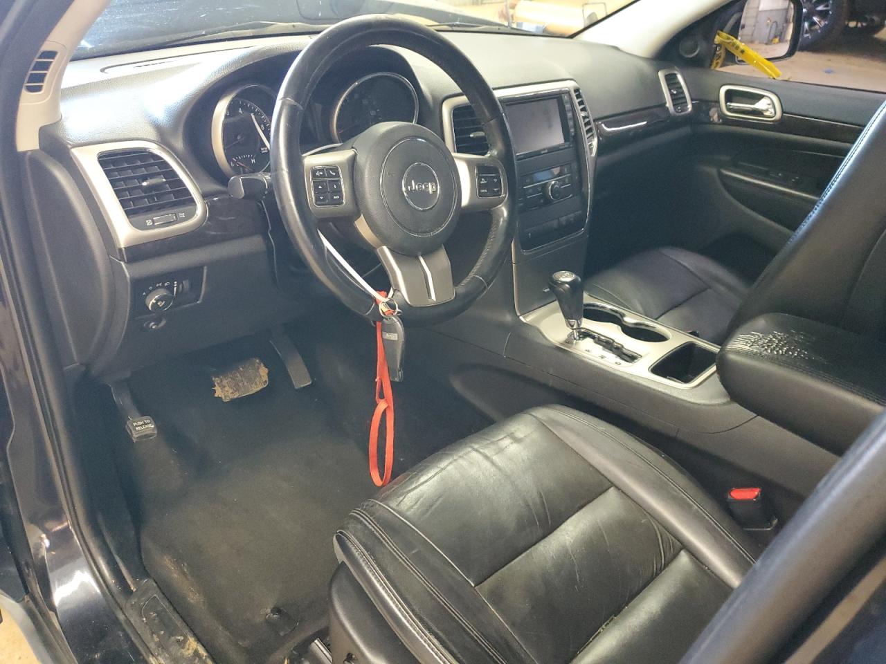 2012 Jeep Grand Cherokee VIN 1C4RJEAG9CC237733 Copart auction photo, front end damage thumbnail 8