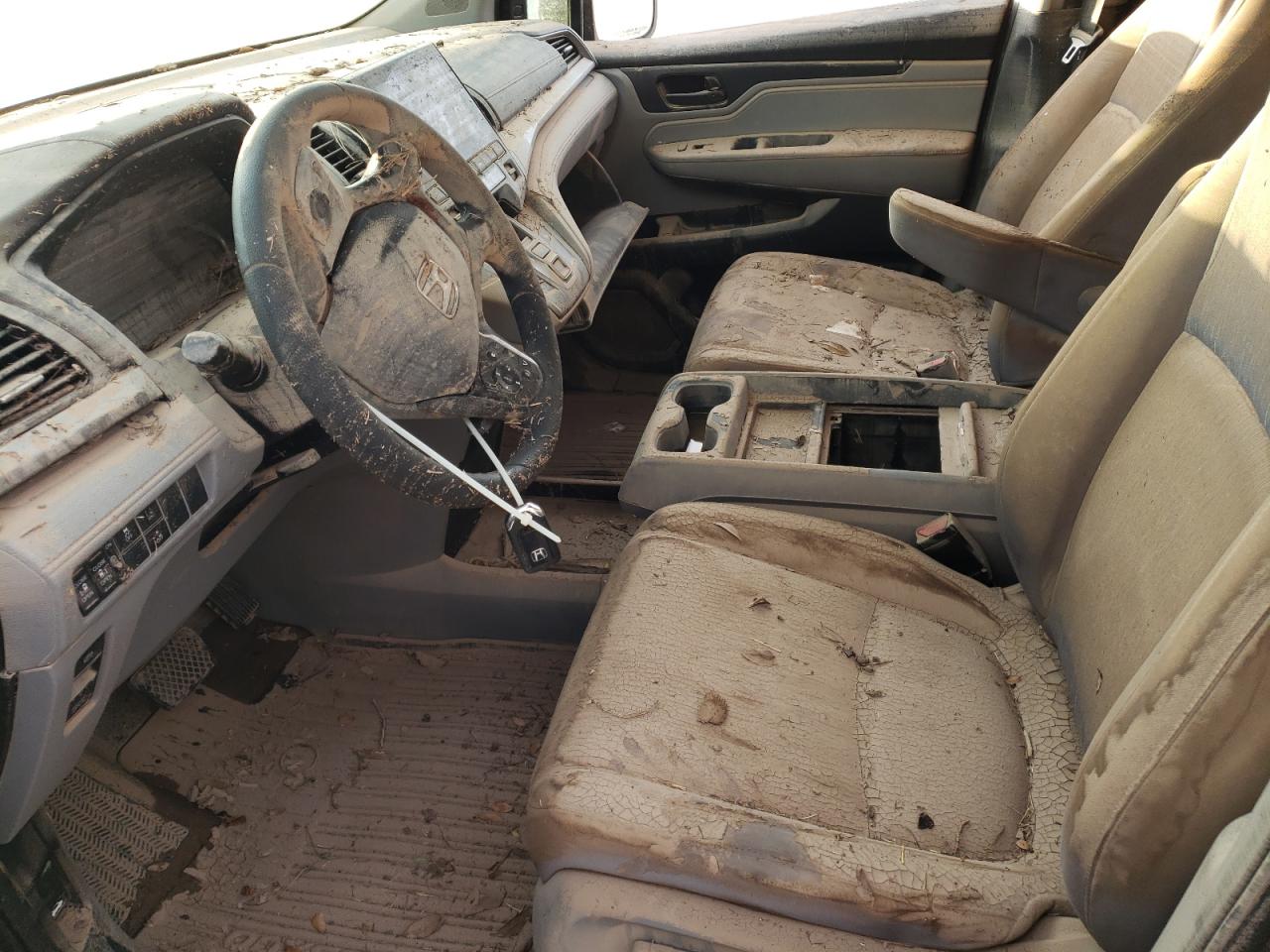 2018 Honda Odyssey VIN 5FNRL6H56JB052978 Copart auction photo, water/flood damage thumbnail 7