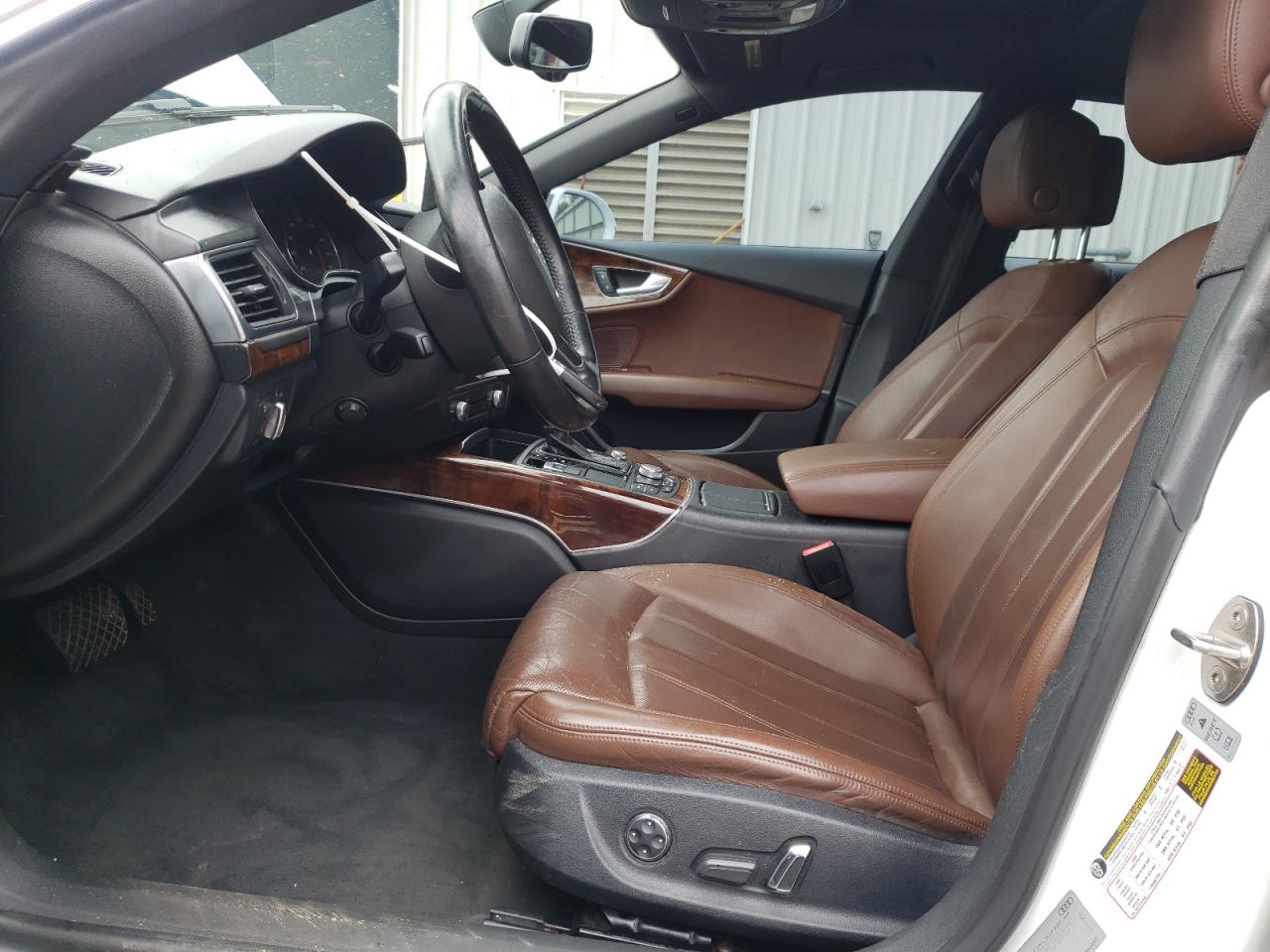 2014 Audi A7 VIN WAU2GAFC9EN071037 Copart auction photo, front end damage thumbnail 7