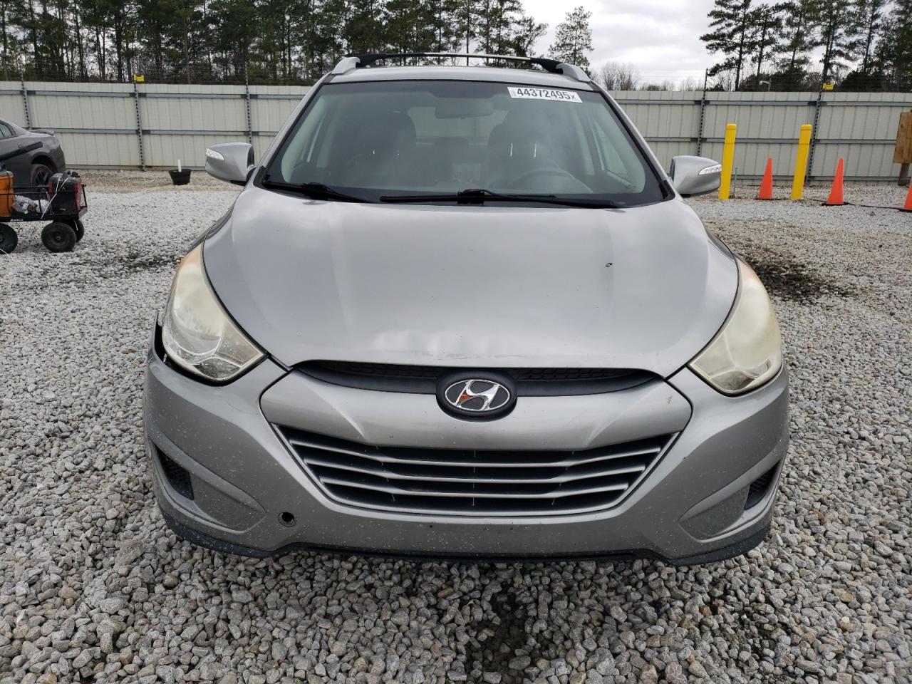 2012 Hyundai Tucson VIN KM8JU3AC4CU470639 Copart auction photo, front end / rear end damage thumbnail 5
