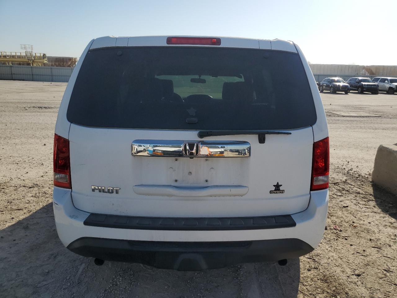 2014 Honda Pilot VIN 5FNYF3H26EB016544 Copart auction photo, all over damage thumbnail 6