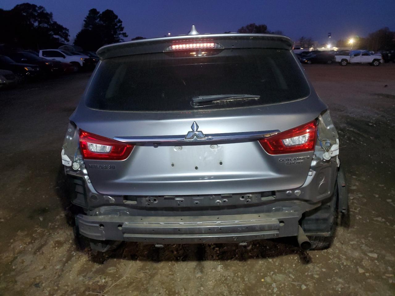 2019 Mitsubishi Outlander VIN JA4AP3AU8KU035149 Copart auction photo, rear end / side damage thumbnail 6