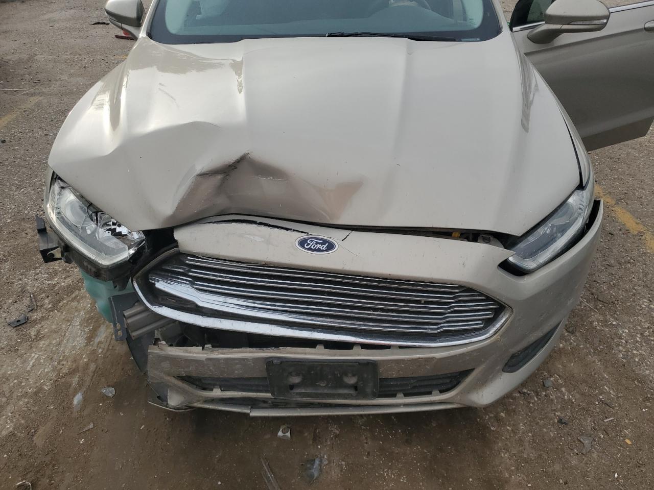 2015 Ford Fusion VIN 3FA6P0H76FR104093 Copart auction photo, front end damage thumbnail 11