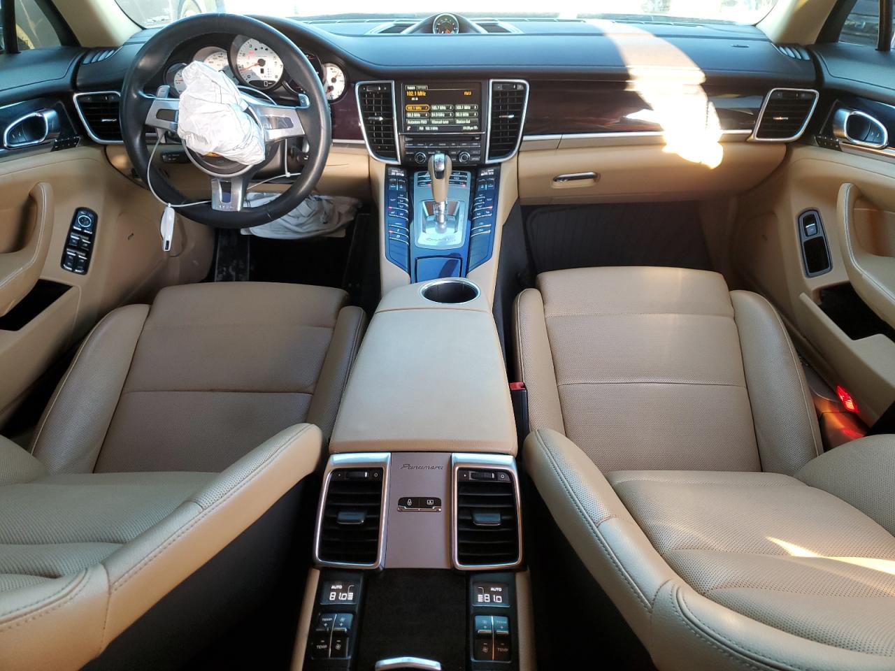 2016 Porsche Panamera VIN WP0AA2A74GL001198 Copart auction photo, all over damage thumbnail 8
