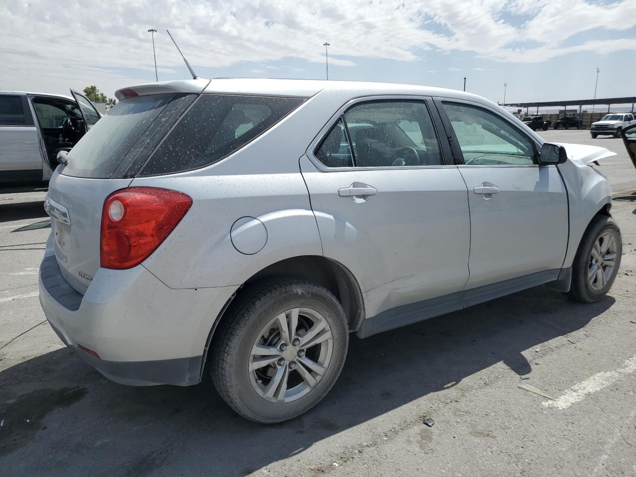 2012 Chevrolet Equinox VIN 2GNALBEK5C6220853 Copart auction photo, front end / rear end damage thumbnail 3