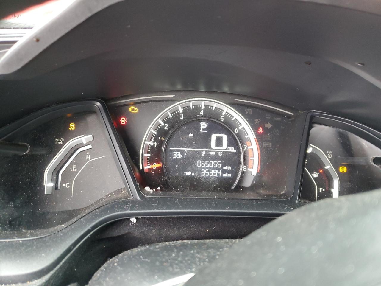 2018 Honda Civic VIN 2HGFC2F53JH538206 Copart auction photo, front end / undercarriage damage thumbnail 9