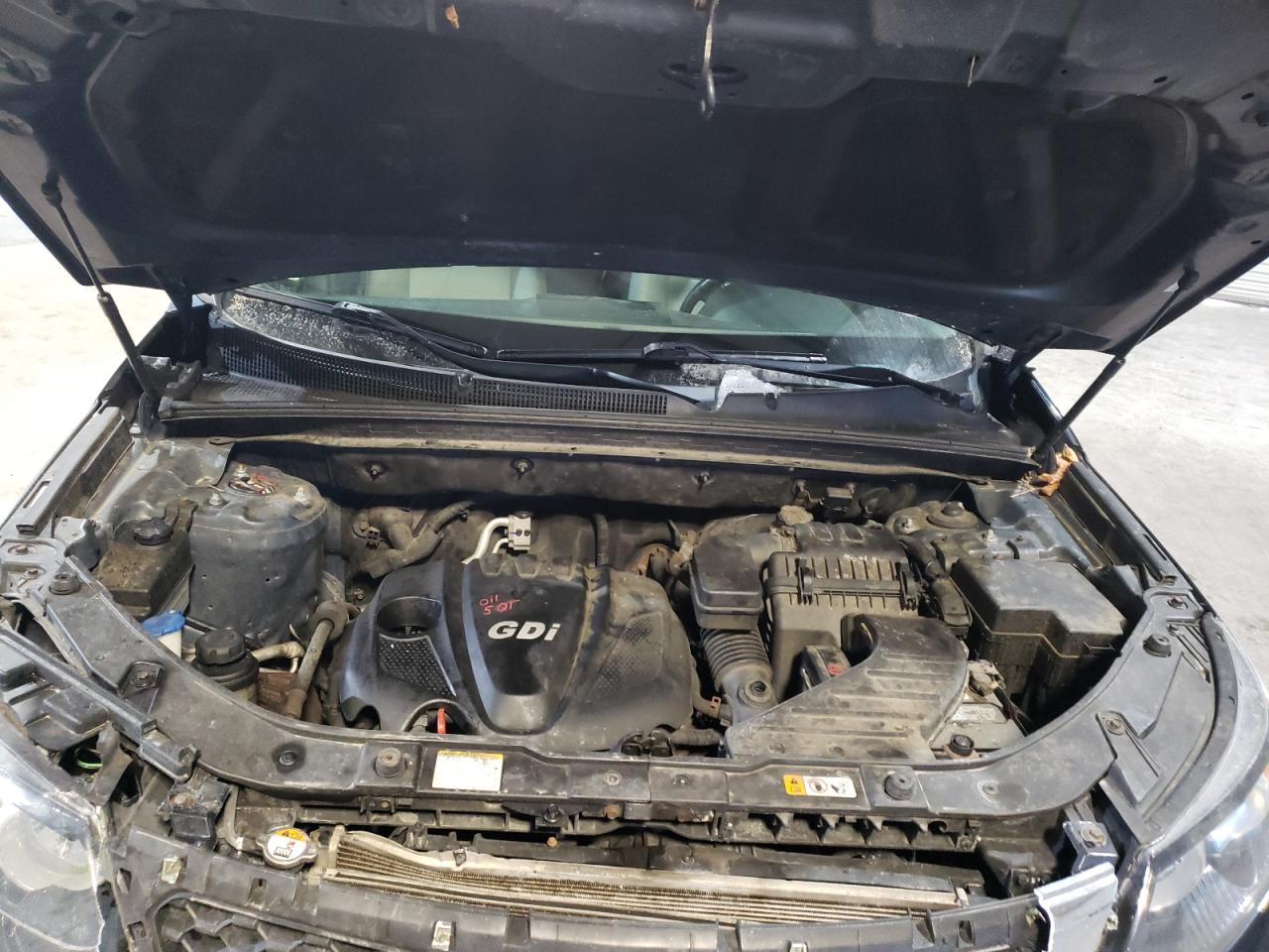 2013 KIA Sorento VIN 5XYKTCA60DG370756 Copart auction photo, front end damage thumbnail 13