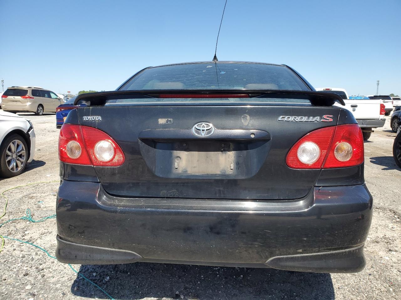 2007 Toyota Corolla VIN 2T1BR32E37C785302 Copart auction photo, rear end / minor dent/scratches damage thumbnail 6