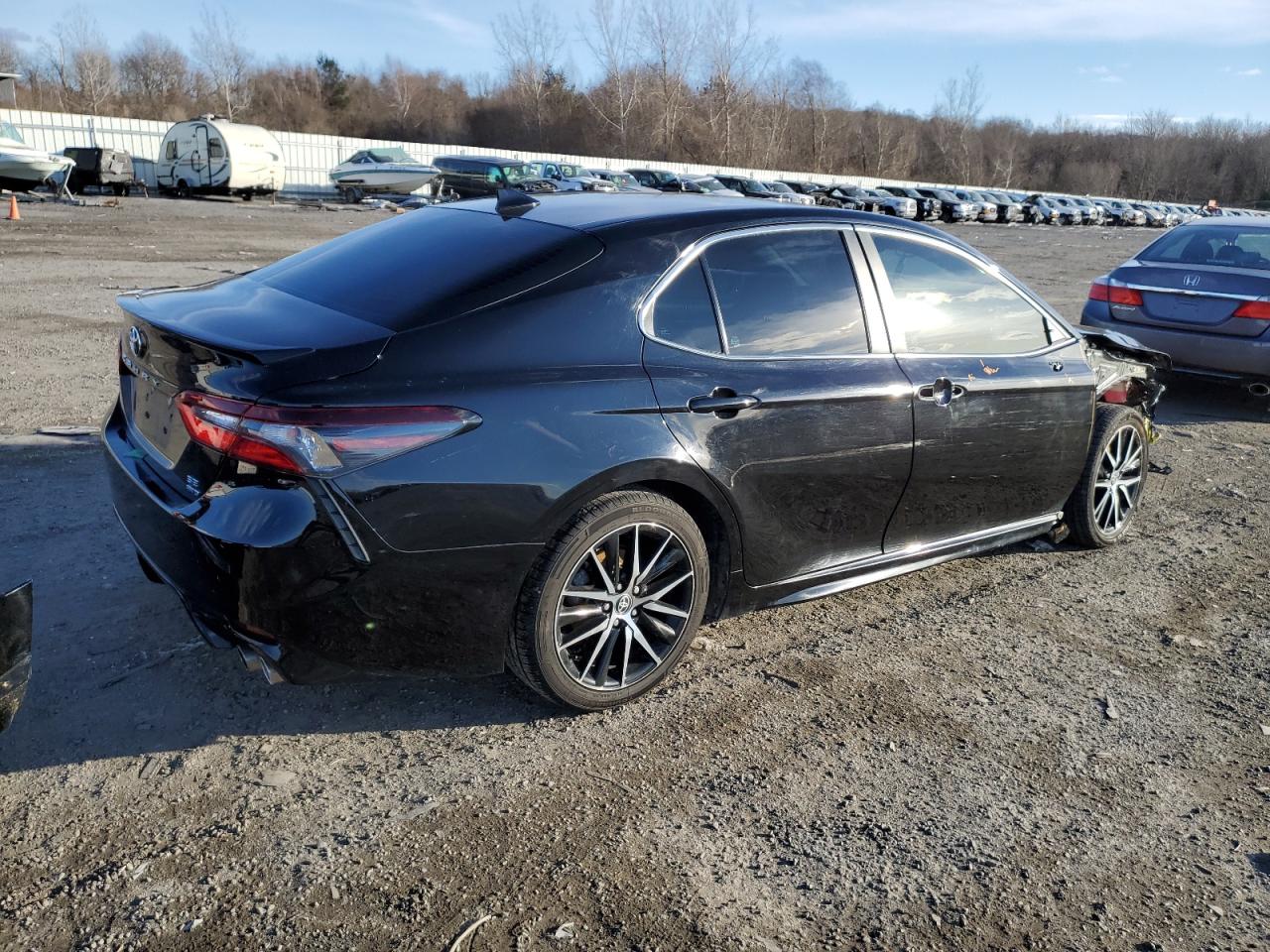 2023 Toyota Camry VIN 4T1G11BK1PU100879 Copart auction photo, front end / minor dent/scratches damage thumbnail 3