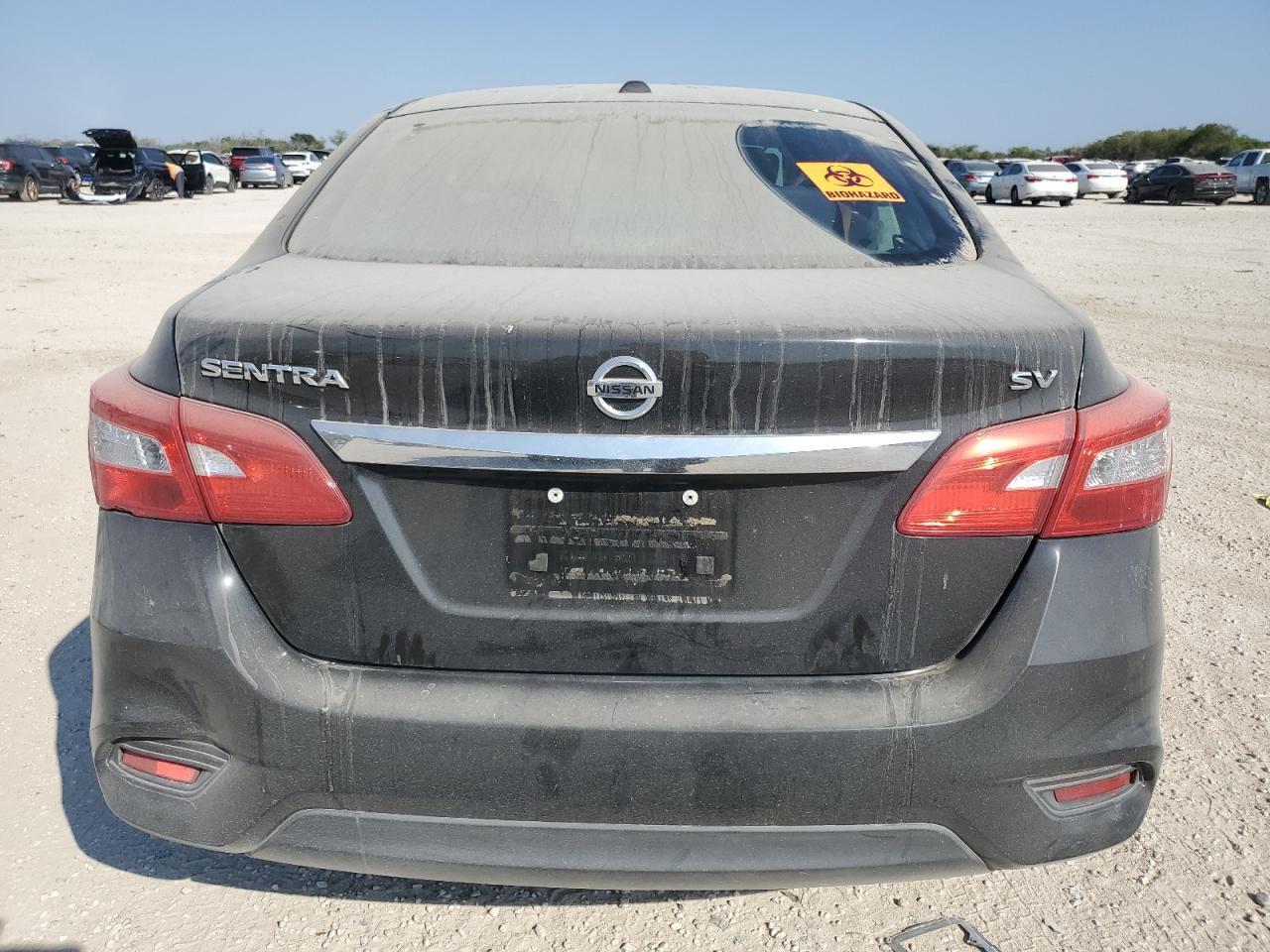 2016 Nissan Sentra VIN 3N1AB7AP1GL653035 Copart auction photo, all over damage thumbnail 6