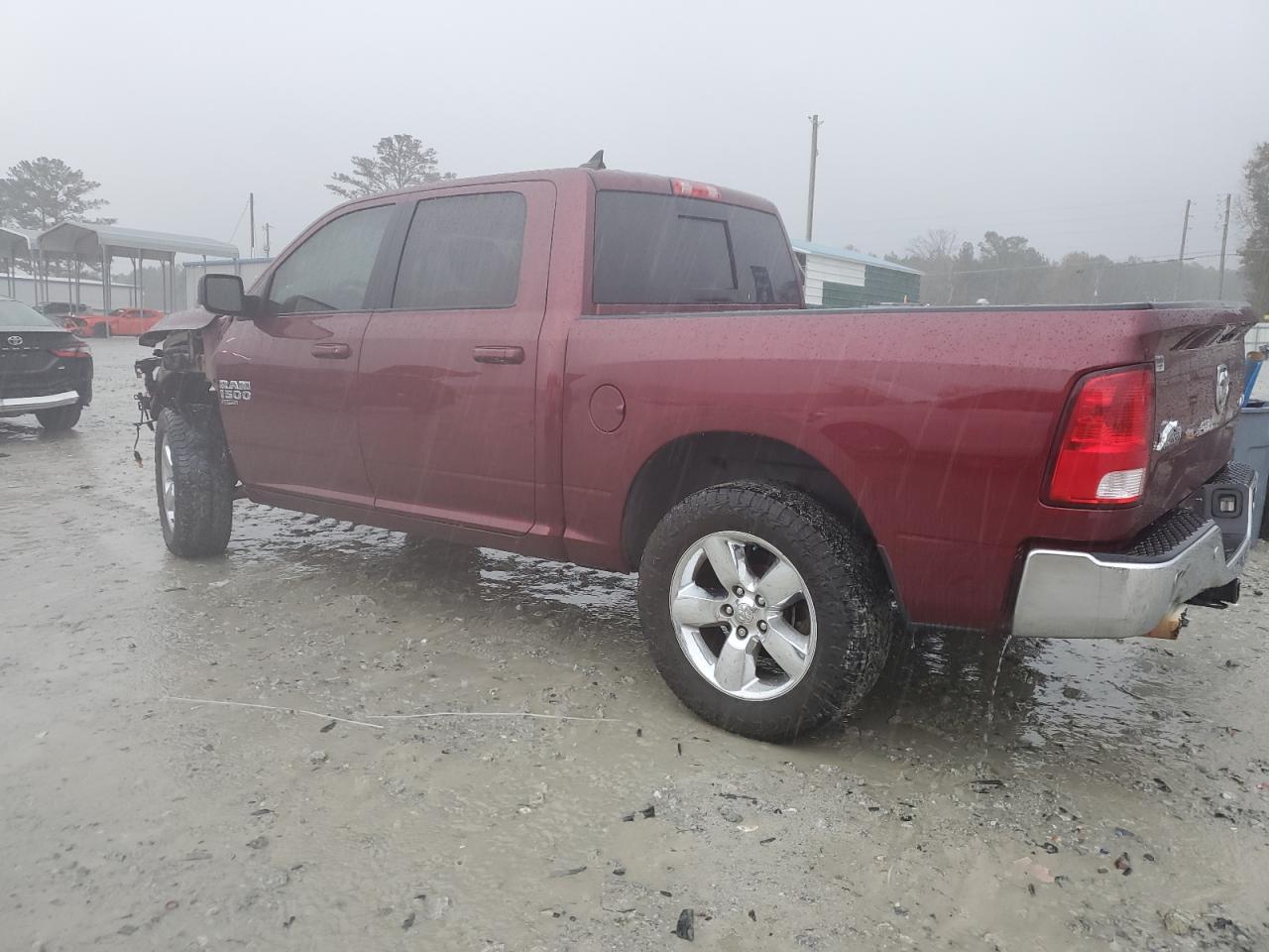 2019 RAM 1500 VIN 1C6RR7LT0KS635732 Copart auction photo, front end damage thumbnail 2