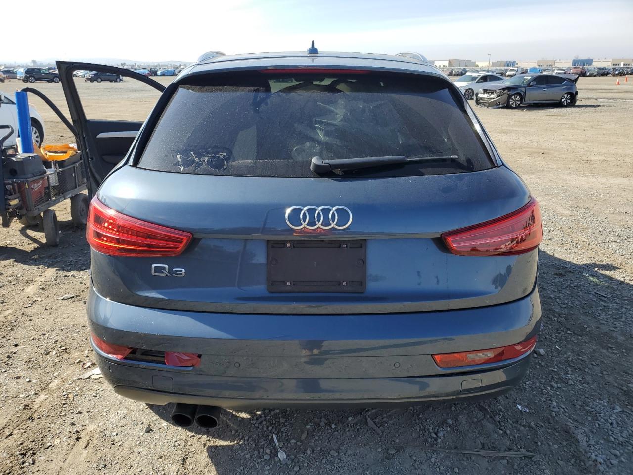 2017 Audi Q3 VIN WA1BCCFS0HR016310 Copart auction photo, front end damage thumbnail 6