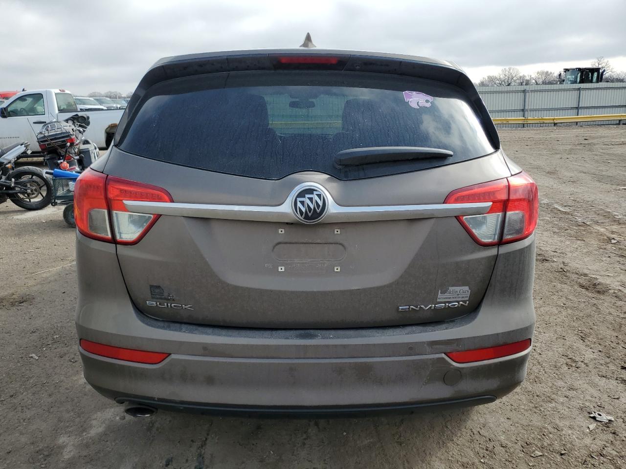 2018 Buick Envision VIN LRBFXBSA9JD018349 Copart auction photo, front end damage thumbnail 6