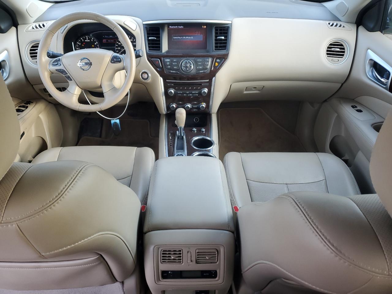 2014 Nissan Pathfinder VIN 5N1AR2MM5EC732189 Copart auction photo, front end / side damage thumbnail 8