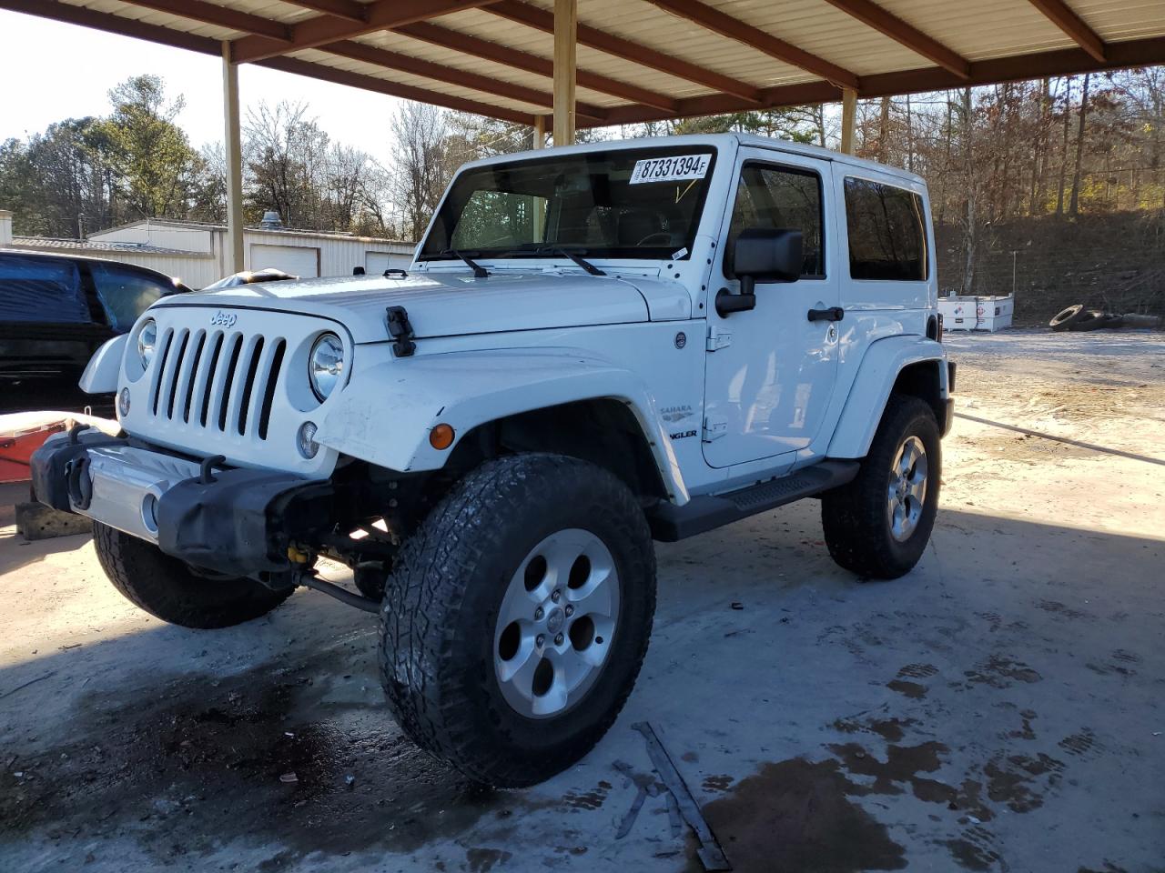 2014 Jeep Wrangler VIN 1C4AJWBG1EL168007