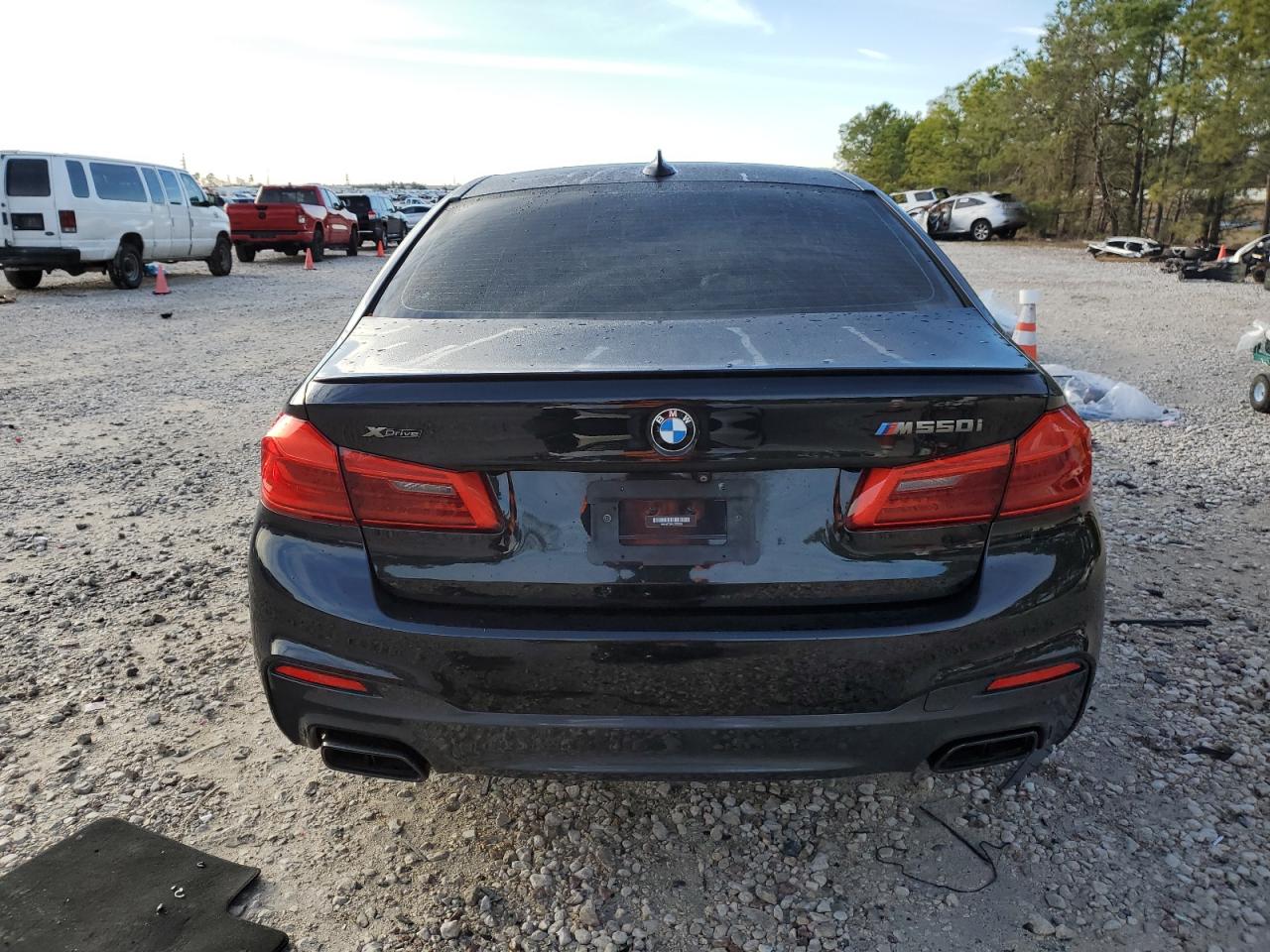 2020 BMW M5 VIN WBAJS7C01LCD23365 Copart auction photo, front end / side damage thumbnail 6