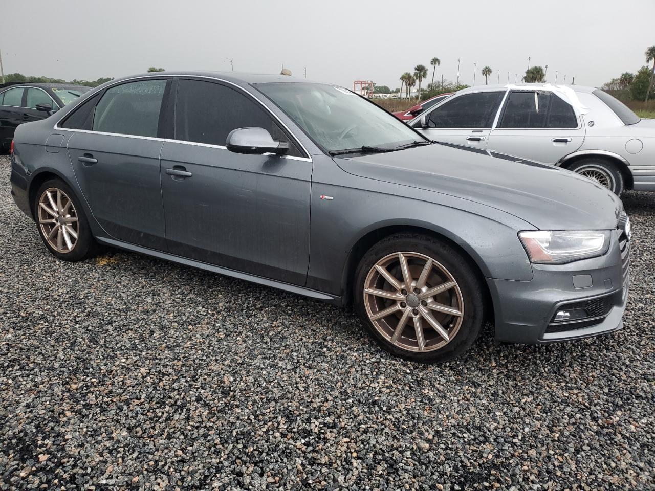 2014 Audi A4 VIN WAUFFAFL6EN037707 Copart auction photo, water/flood damage thumbnail 4