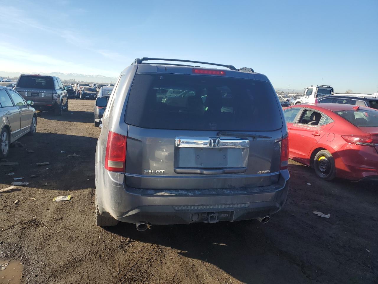 2014 Honda Pilot VIN 5FNYF4H50EB017642 Copart auction photo, front end damage thumbnail 6
