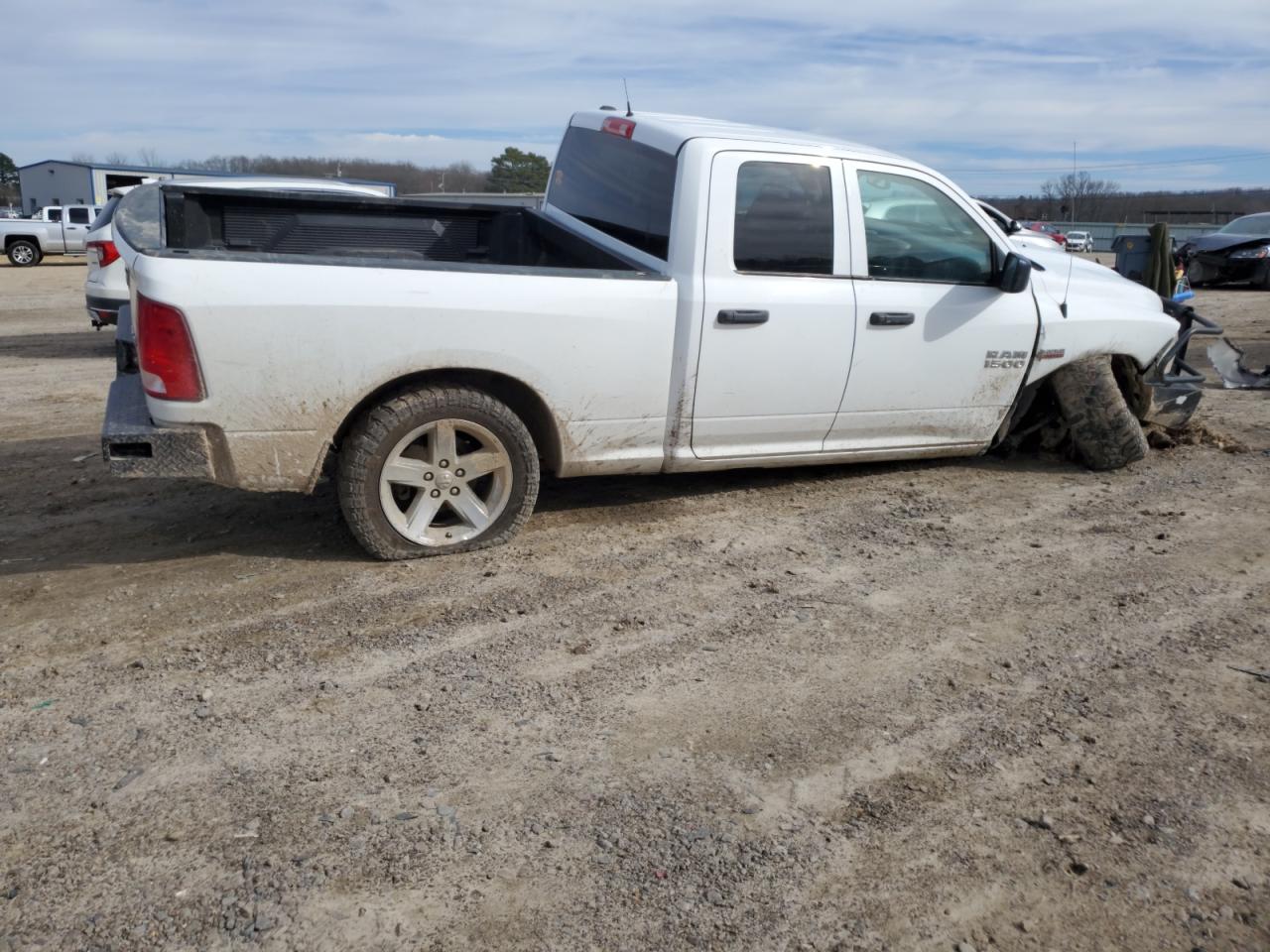 2016 RAM 1500 VIN 1C6RR7FT8GS336718 Copart auction photo, front end / undercarriage damage thumbnail 3