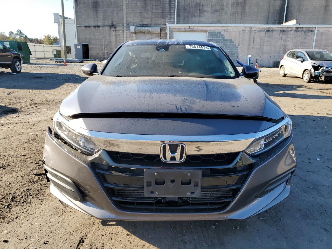 2019 Honda Accord VIN 1HGCV1F16KA163092 Copart auction photo, front end / minor dent/scratches damage thumbnail 5