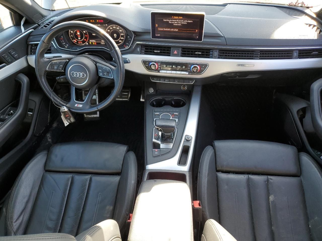 2017 Audi A4 VIN WAUFNAF42HA074924 Copart auction photo, side / water/flood damage thumbnail 8