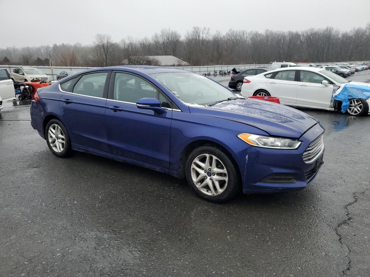 2015 Ford Fusion VIN 1FA6P0H7XF5122809 Copart auction photo, rear end damage thumbnail 4