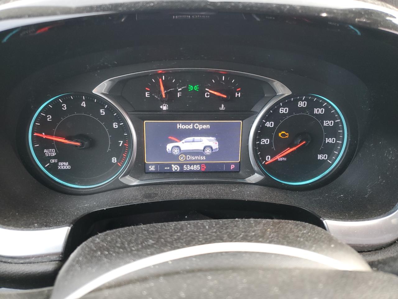 2020 Chevrolet Traverse VIN 1GNEVGKW6LJ255209 Copart auction photo, front end damage thumbnail 9