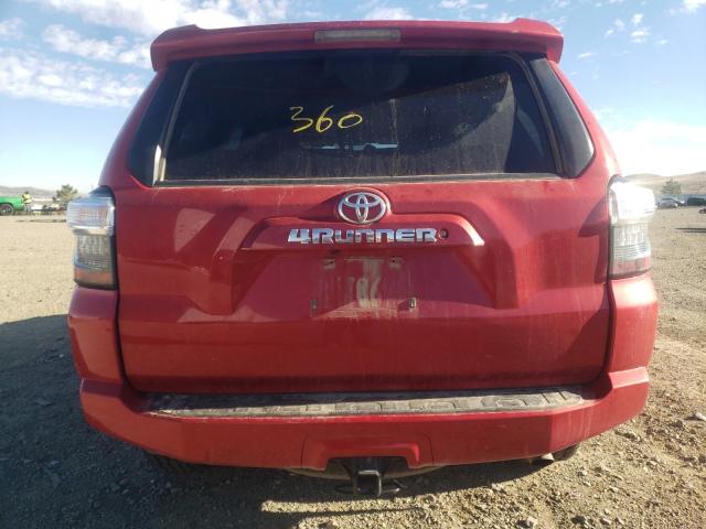 2018 Toyota 4Runner VIN JTEBU5JR5J5596259 Copart auction photo, front end damage thumbnail 6