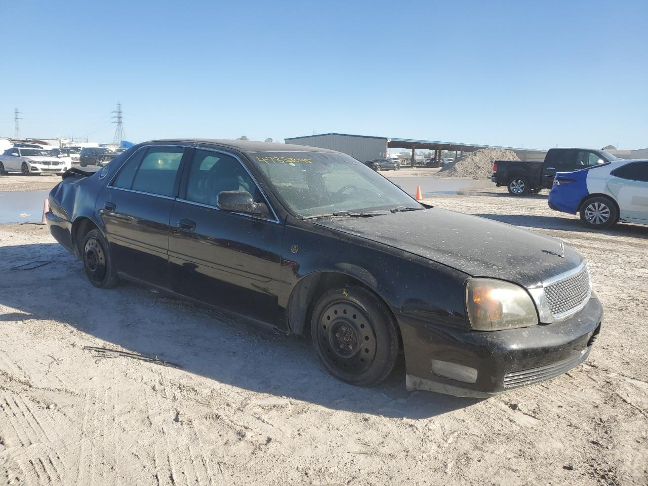 2001 Cadillac De Ville VIN 1G6KD54Y11U102575 Copart auction photo, rear end / minor dent/scratches damage thumbnail 4