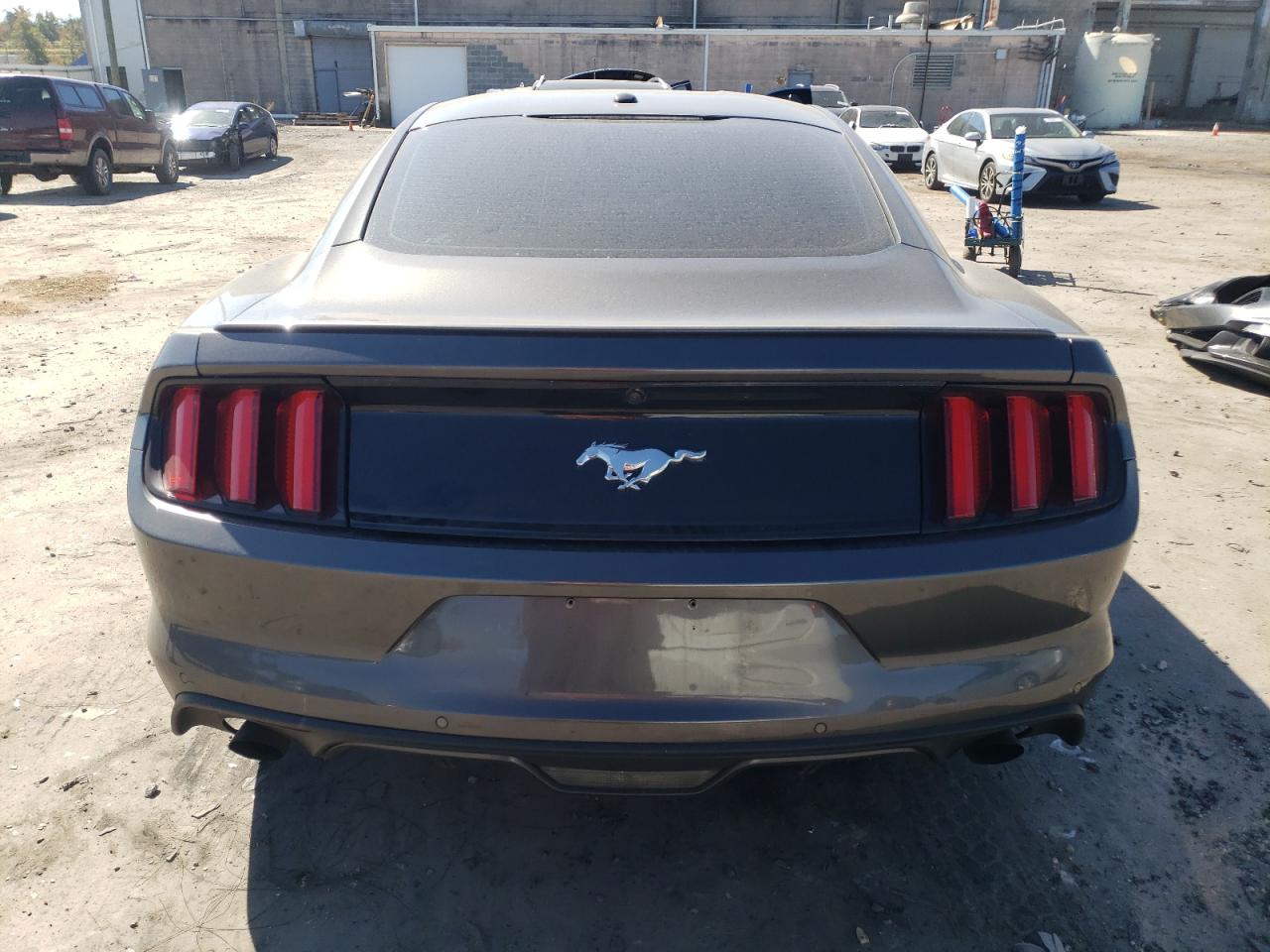 2017 Ford Mustang VIN 1FA6P8TH5H5237111 Copart auction photo, front end / rear end damage thumbnail 6