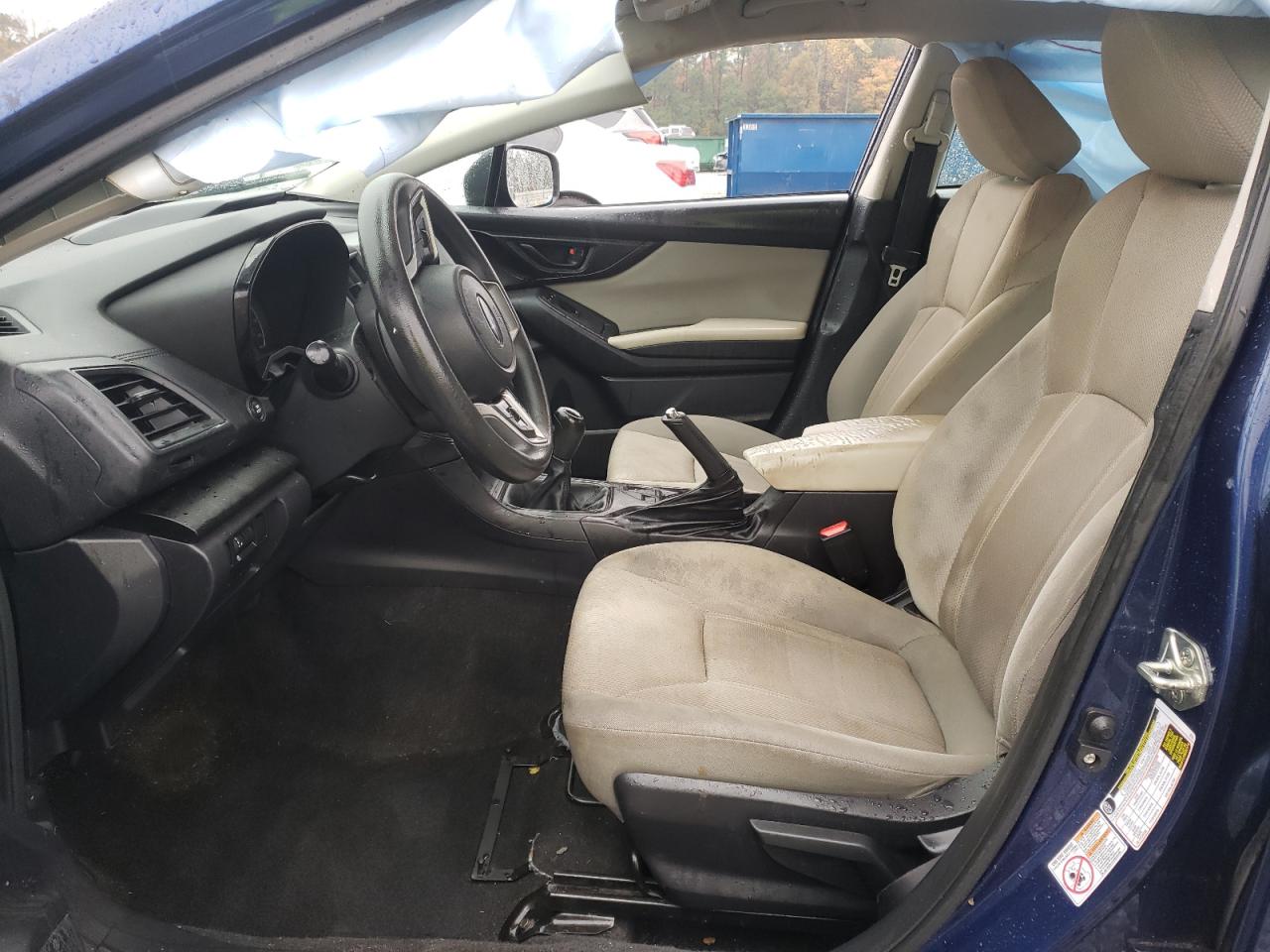 2017 Subaru Impreza VIN 4S3GKAA61H1618872 Copart auction photo, front end damage thumbnail 7