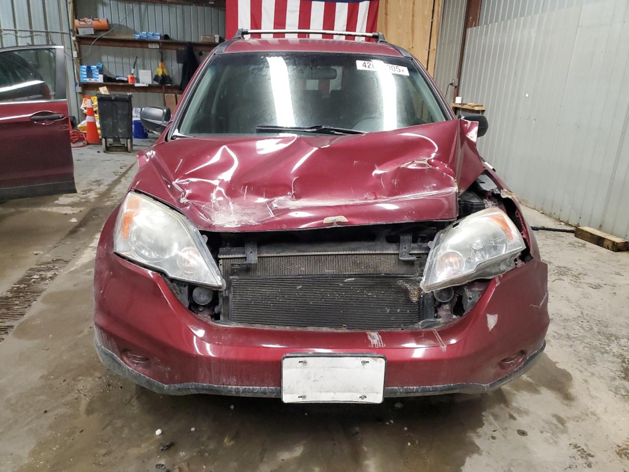 2011 Honda CR-V VIN 5J6RE4H47BL074809 Copart auction photo, front end damage thumbnail 5