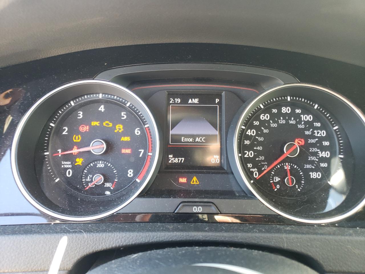 2019 Volkswagen GTI VIN 3VW6T7AU6KM018706 Copart auction photo, front end / rear end damage thumbnail 9