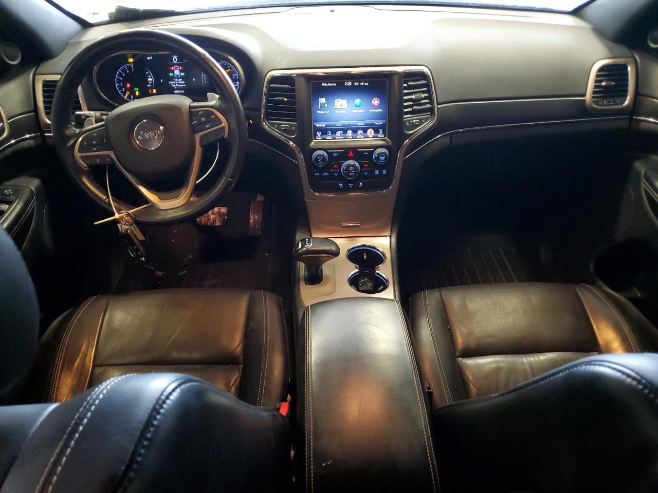 2015 Jeep Grand Cherokee VIN 1C4RJFBG2FC853198 Copart auction photo, front end damage thumbnail 8