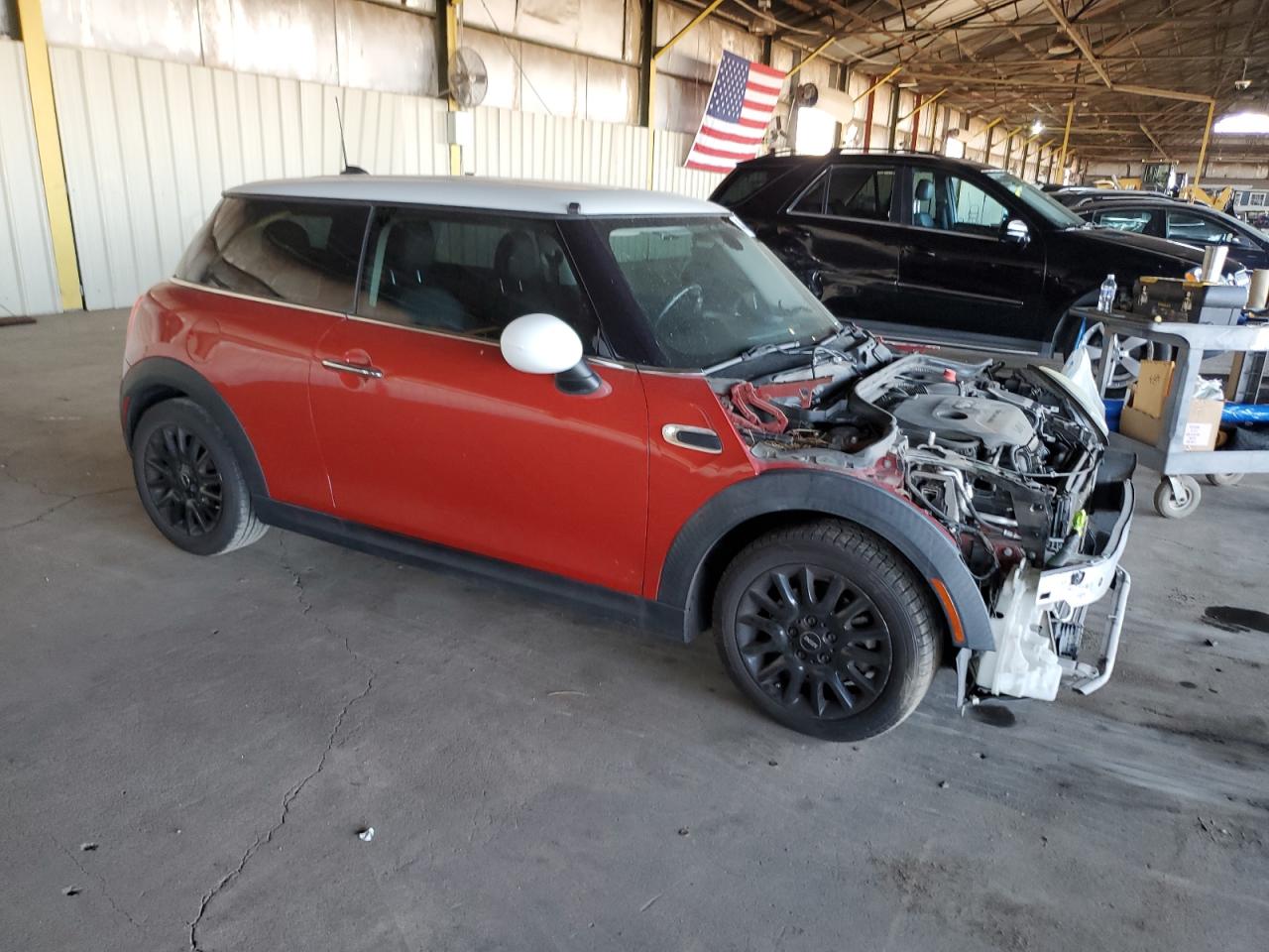2014 MINI Cooper VIN WMWXM5C58ET932845 Copart auction photo, front end / minor dent/scratches damage thumbnail 4